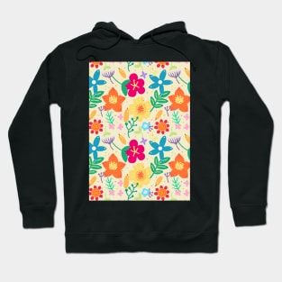 Flower Pattern B Type Hoodie